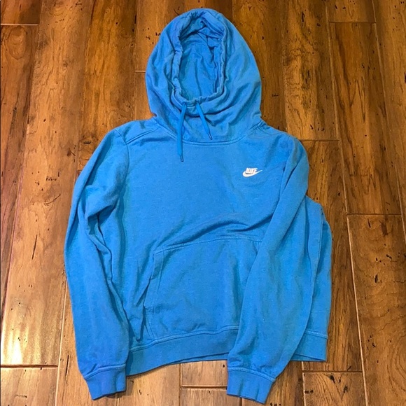 blue nike sweatshirt